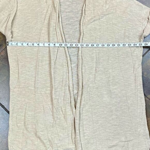 Caslon Cream Open Front Long Sleeve Cardigan 2X - Picture 5 of 11